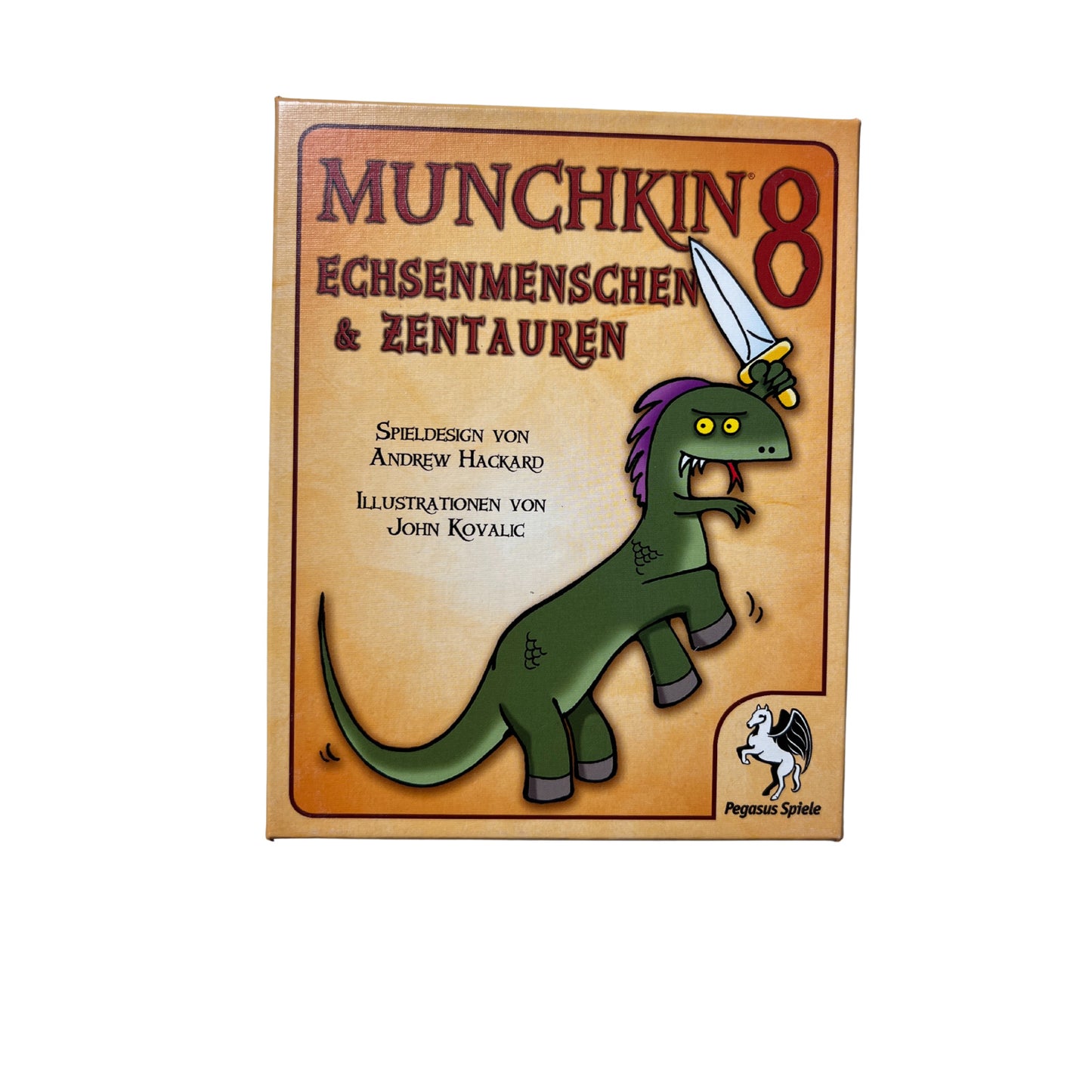 Munchkin 8 - deutsche Ausgabe von Pegasus – SKU A8467 – Rollenspiel-Buch gebraucht kaufen bei Brettspielimperium