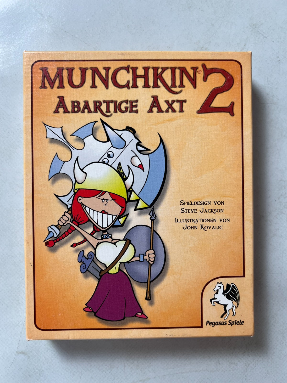 Munchkin: Abartige Axt 2 Pegasus Spiele Erweiterung Kartenspiel - Vollständig - Ansicht 2