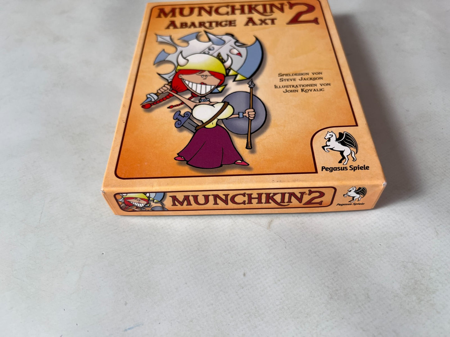 Munchkin: Abartige Axt 2 Pegasus Spiele Erweiterung Kartenspiel - Vollständig - Ansicht 7