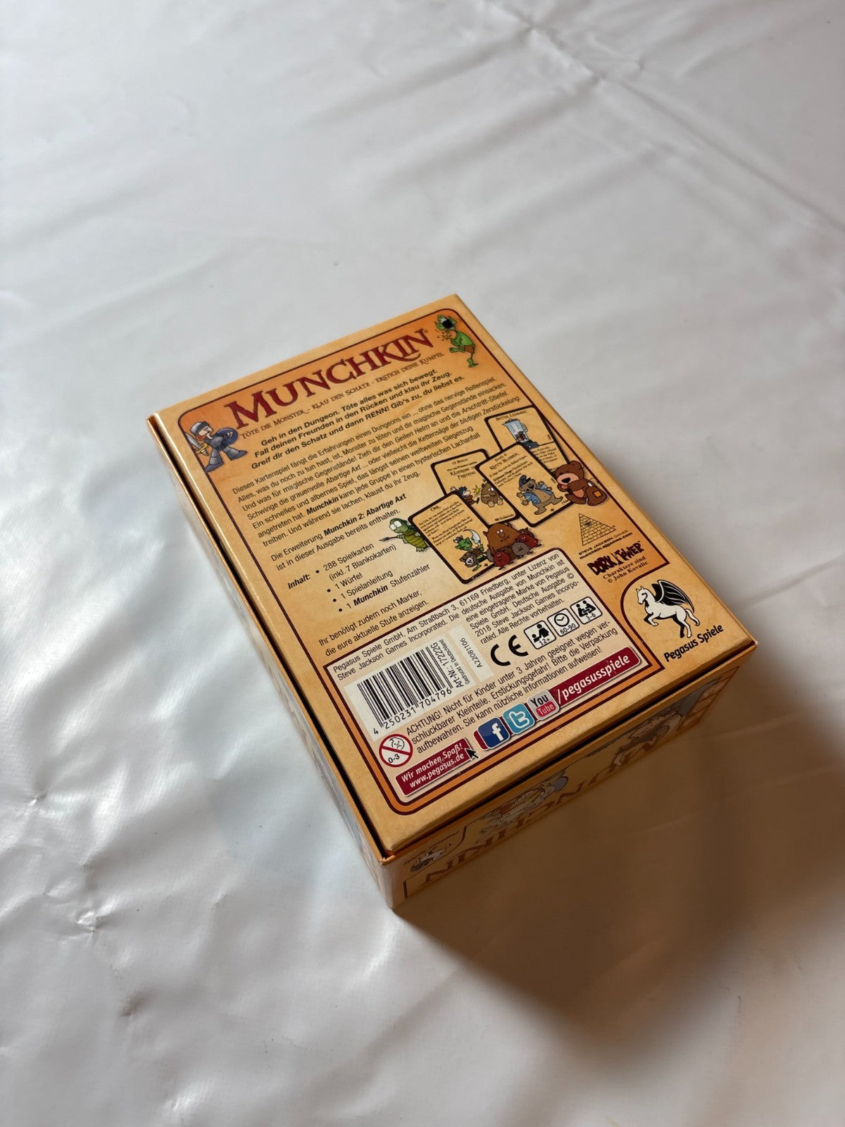 Munchkin Basis Spiel + Erweiterung Pegasus Spiele - Vollständig - Ansicht 11