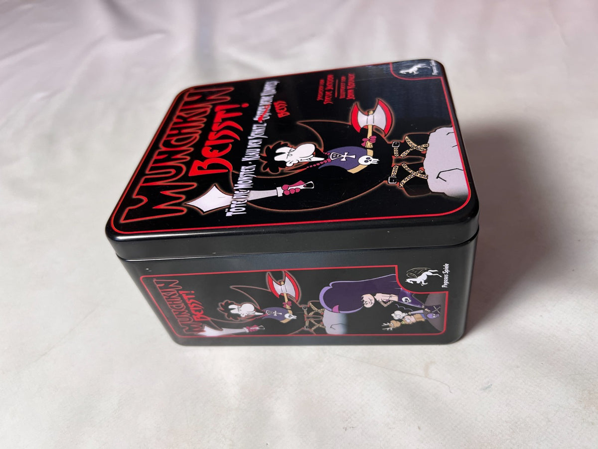 Munchkin Beisst! Kartenspiel In Metallbox Pegasus Spiele - Vollständig - Ansicht 5