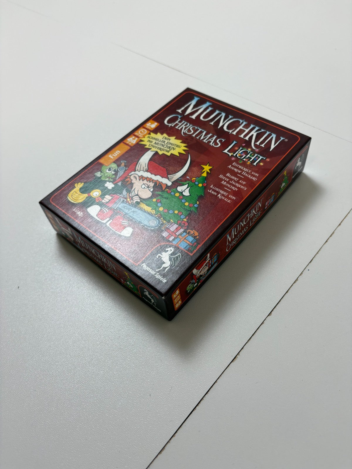 Munchkin Christmas Light Pegasus Spiele - NEU in Folie - Ansicht 4