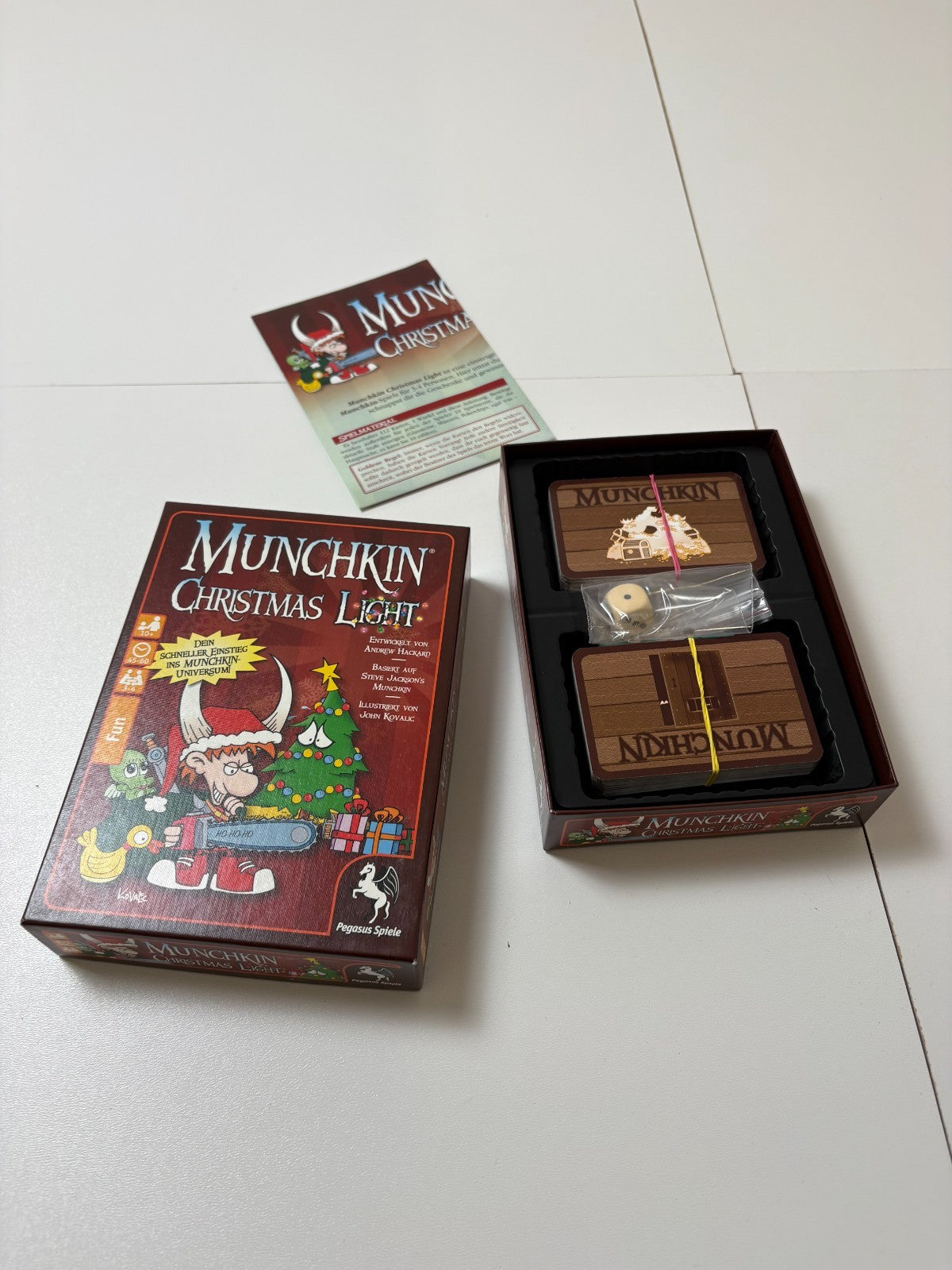Munchkin Christmas Light Pegasus Spiele - NEU in Folie - Ansicht 7