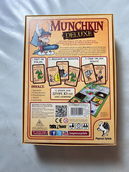 Munchkin Deluxe Kartenspiel Plastikfiguren gebraucht deutsch Vollständig - Ansicht 11