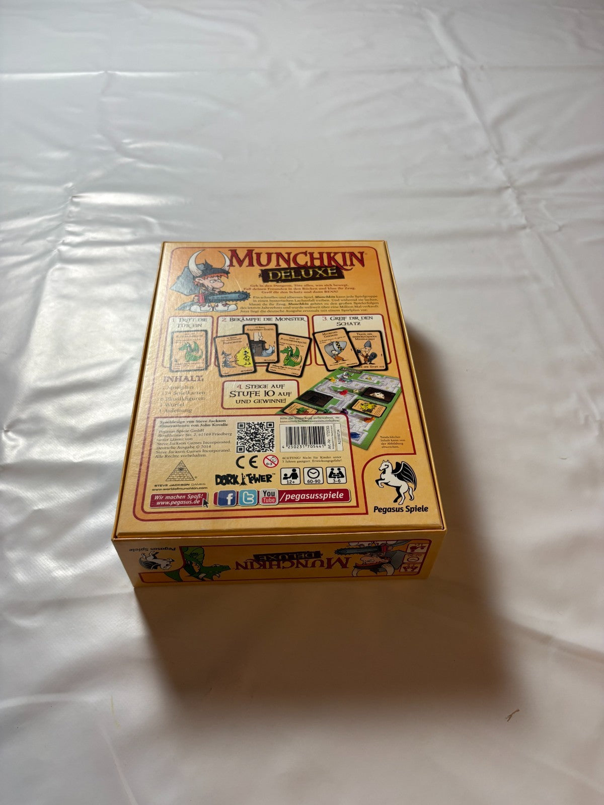 Munchkin Deluxe von Pegasus Spiele Familienspiel Deutsch - Vollständig - Ansicht 11