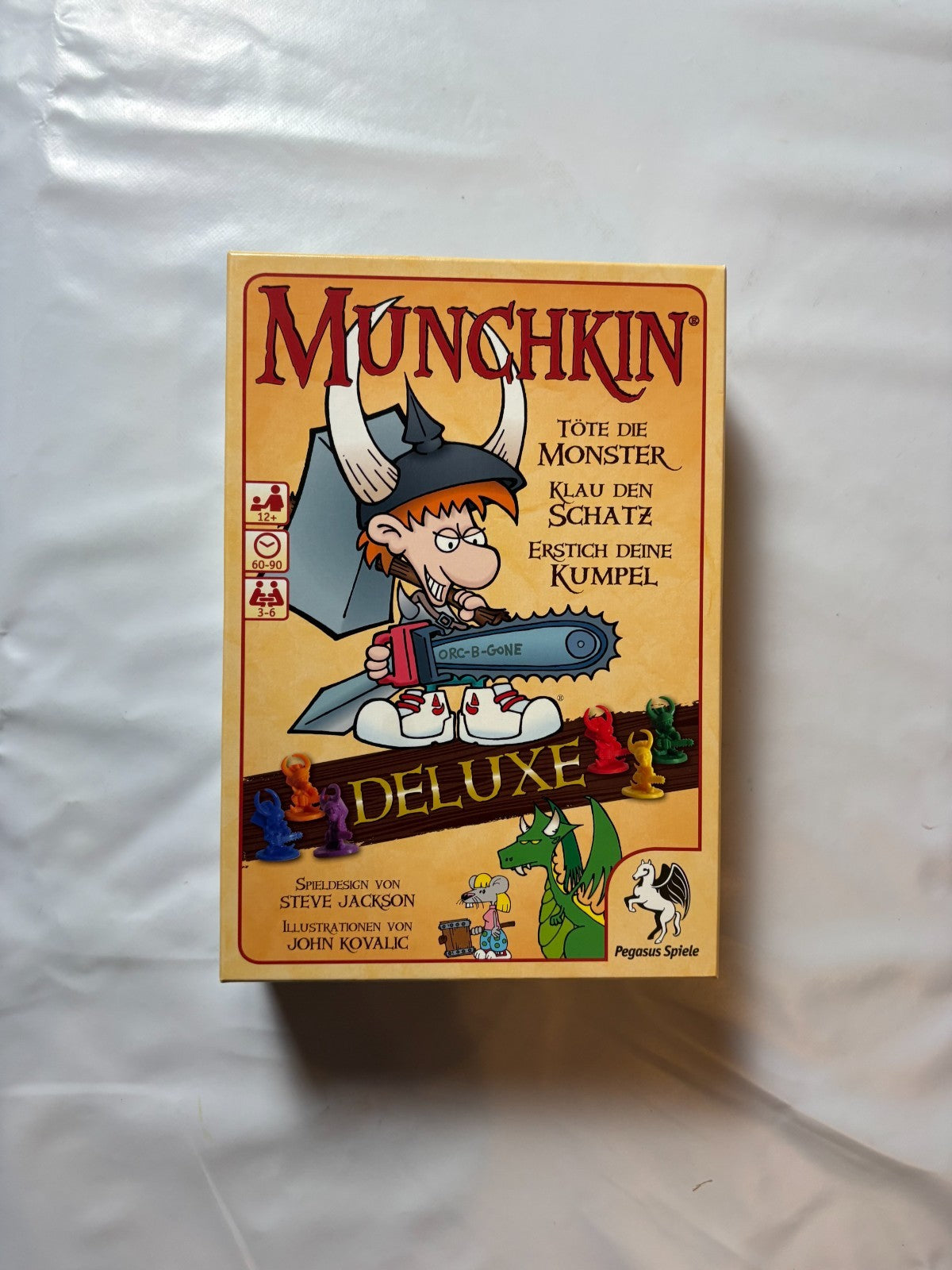 Munchkin Deluxe von Pegasus Spiele Familienspiel Deutsch - Vollständig - Ansicht 2