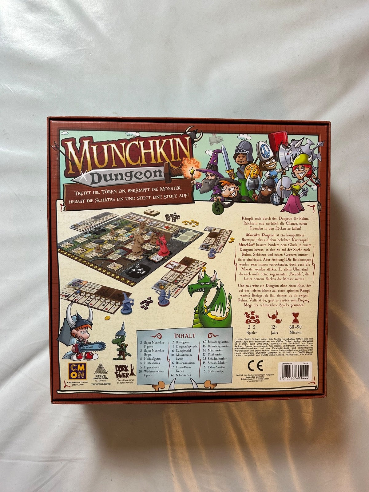 Munchkin Dungeon - Brettspiel deutsch Asmodee - Vollständig - Ansicht 12