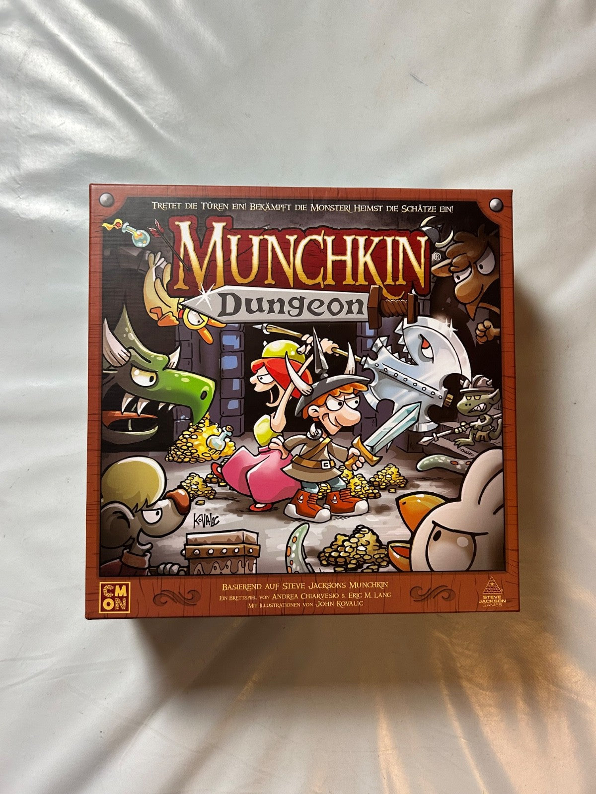 Munchkin Dungeon - Brettspiel deutsch Asmodee - Vollständig - Ansicht 2