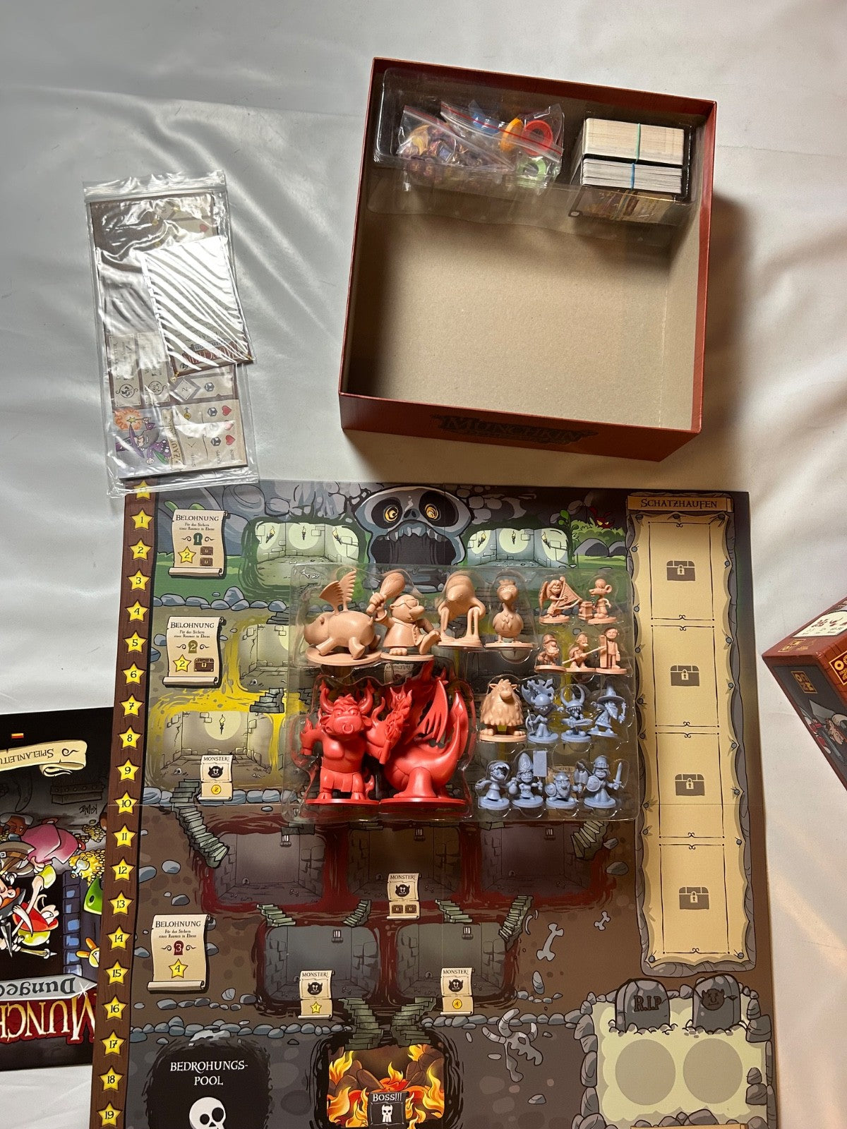 Munchkin Dungeon - Brettspiel deutsch Asmodee - Vollständig - Ansicht 6