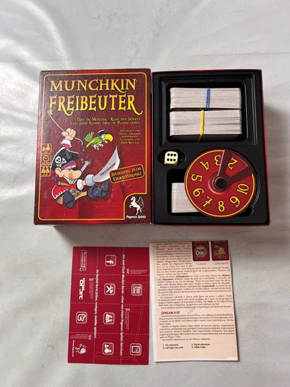 Munchkin – Freibeuter Basisspiel + Erweiterung – Pegasus Spiele – Vollständig - Ansicht 2
