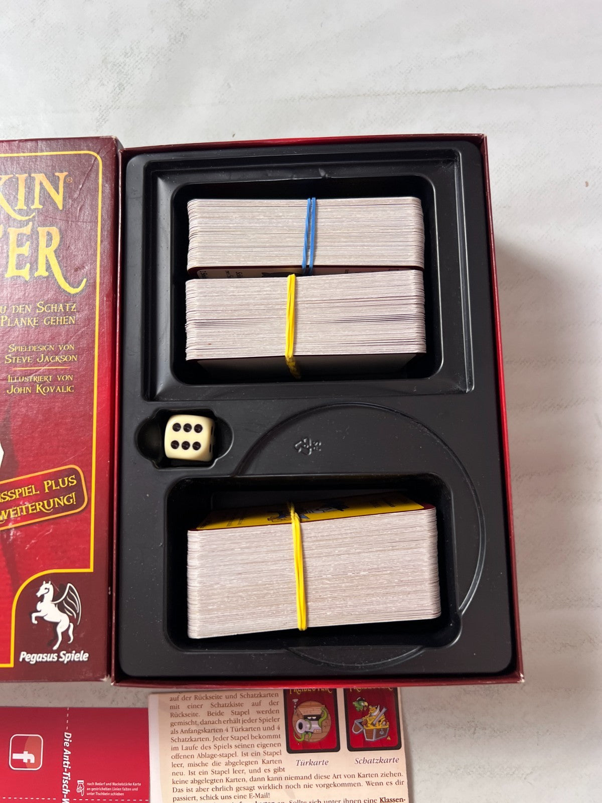 Munchkin – Freibeuter Basisspiel + Erweiterung – Pegasus Spiele – Vollständig - Ansicht 3