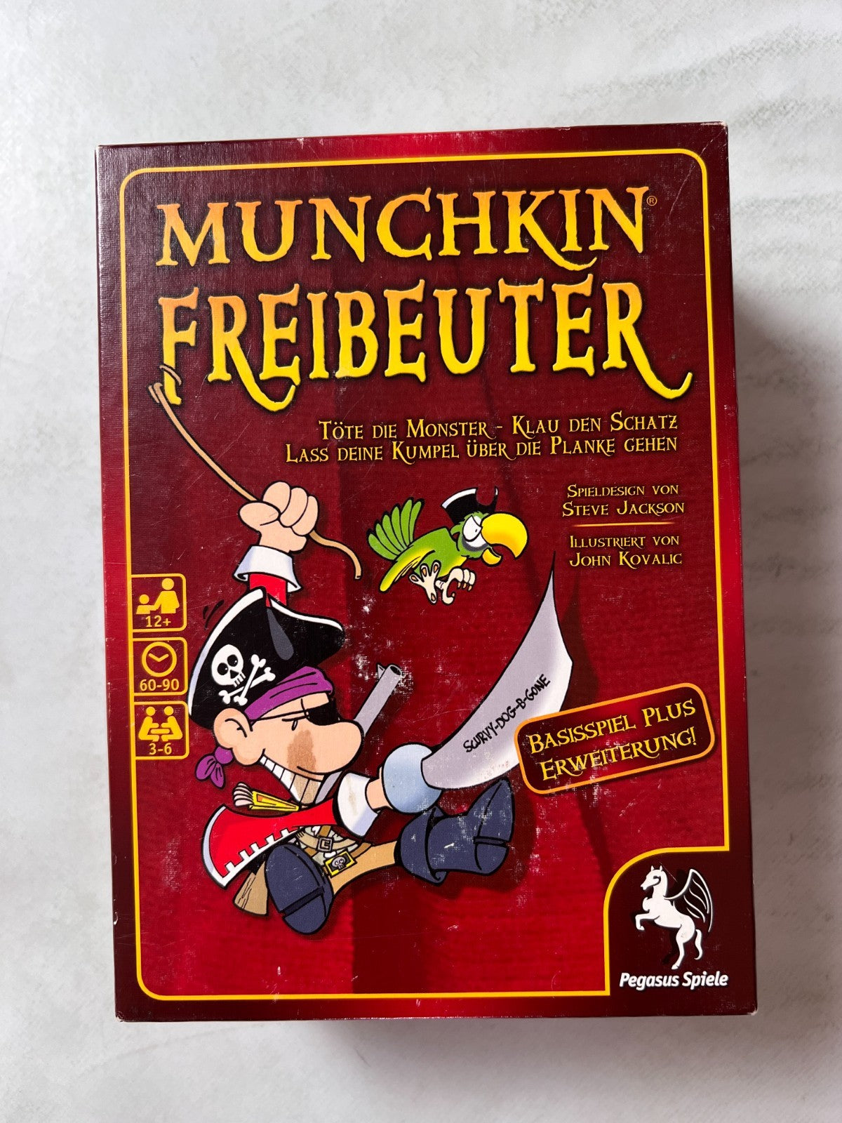 Munchkin – Freibeuter Basisspiel + Erweiterung – Pegasus Spiele – Vollständig - Ansicht 4