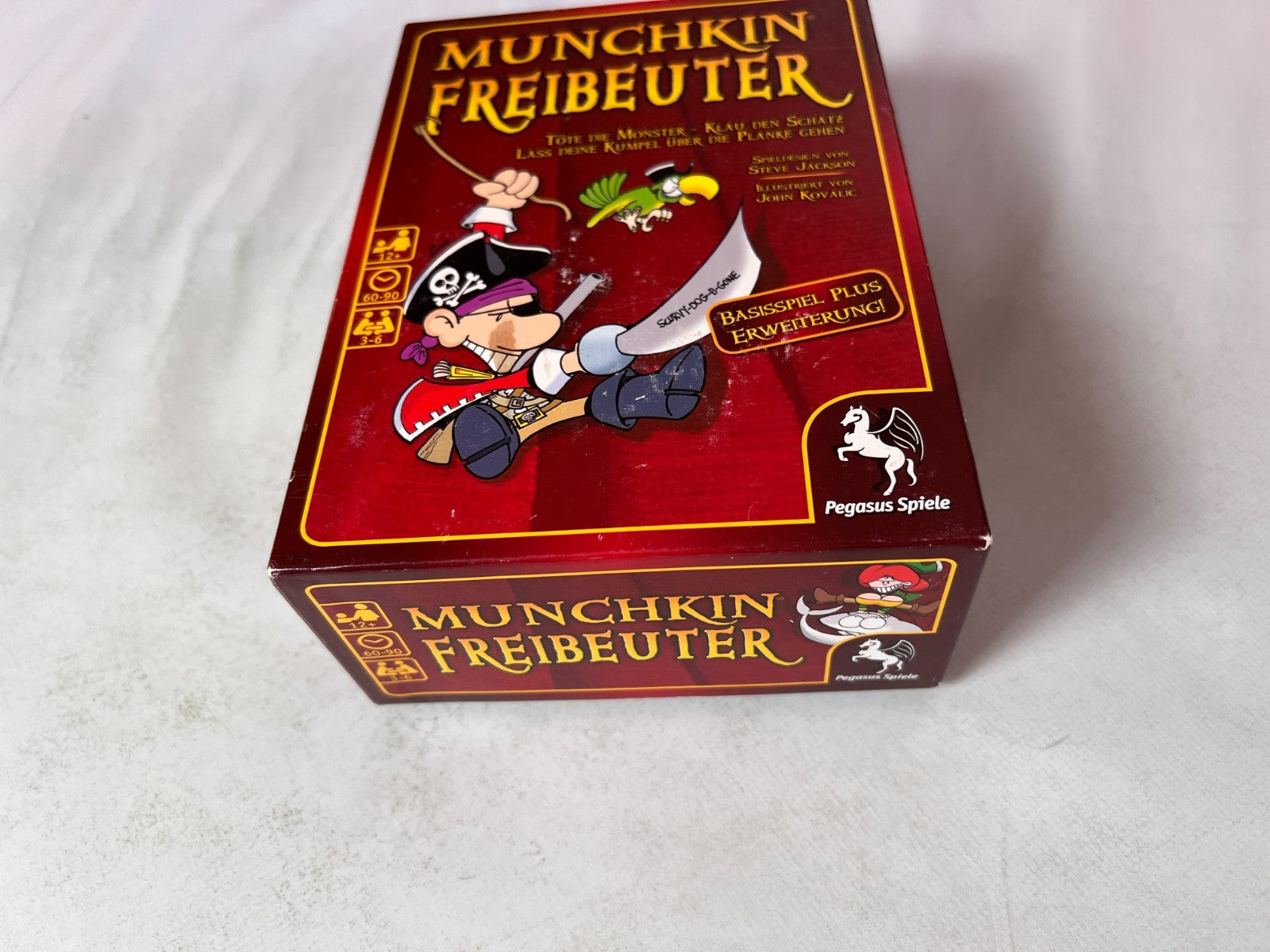 Munchkin – Freibeuter Basisspiel + Erweiterung – Pegasus Spiele – Vollständig - Ansicht 8