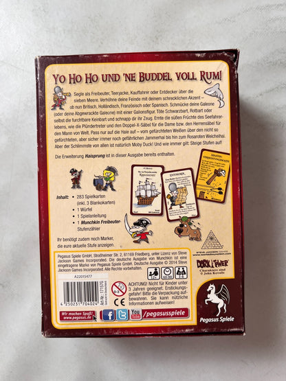 Munchkin – Freibeuter Basisspiel + Erweiterung – Pegasus Spiele – Vollständig - Ansicht 9