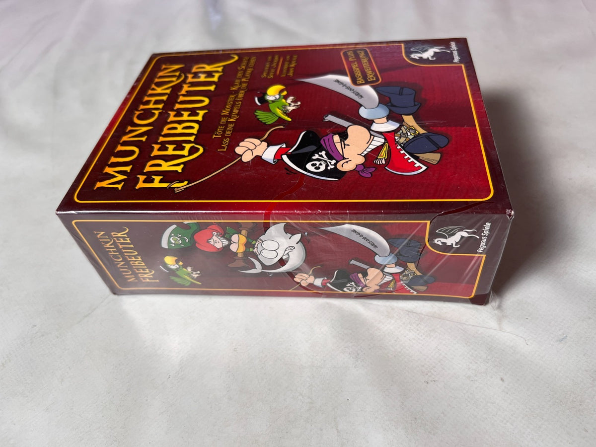 Munchkin FREIBEUTER | Sammelbox (Basis + Erw.) Pegasus Spiele - NEU in Folie - Ansicht 3