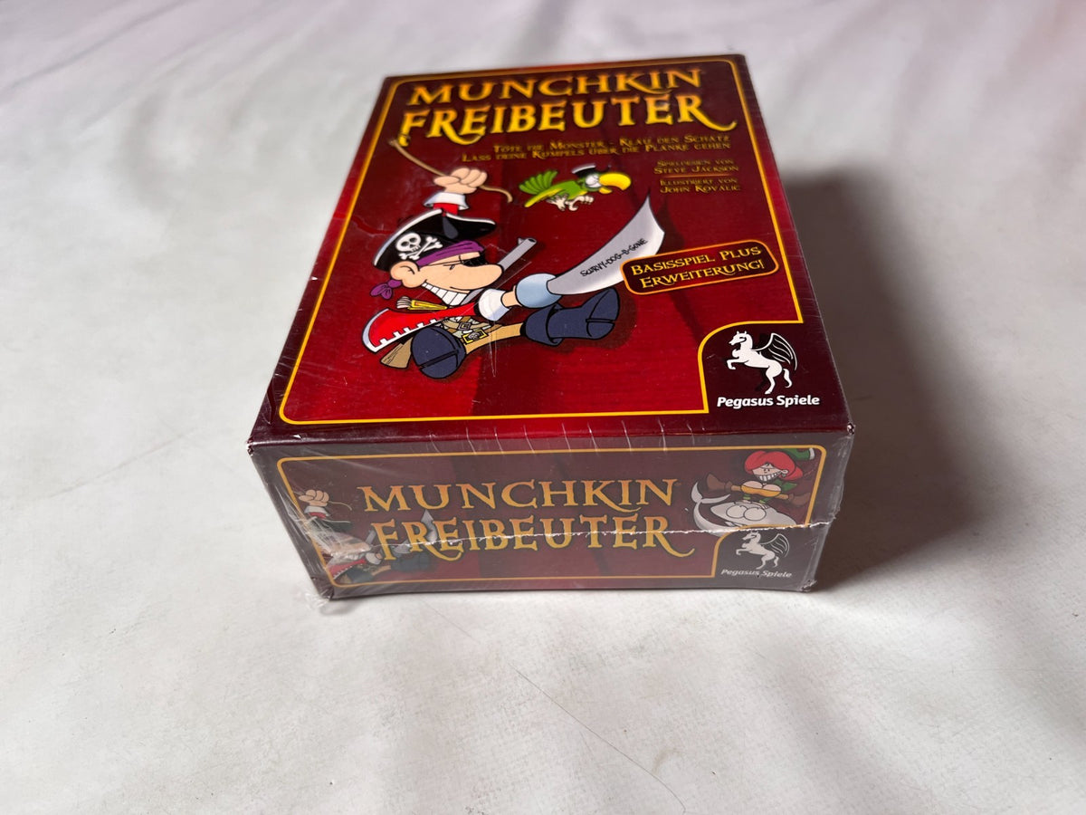 Munchkin FREIBEUTER | Sammelbox (Basis + Erw.) Pegasus Spiele - NEU in Folie - Ansicht 6