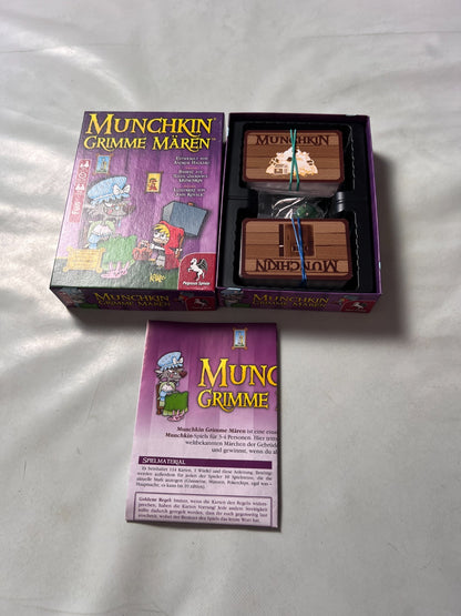 Munchkin Grimme Mären (deutsch) Pegasus Spiele - Vollständig - Ansicht 3