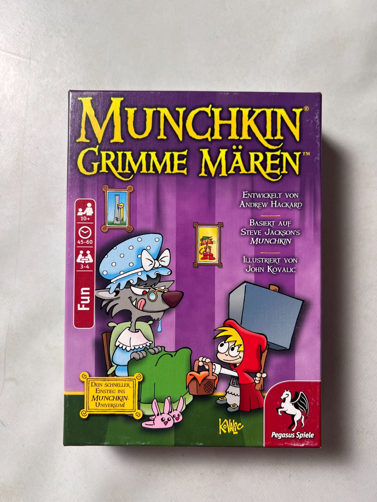 Munchkin Grimme Mären (deutsch) Pegasus Spiele - Vollständig - Ansicht 4