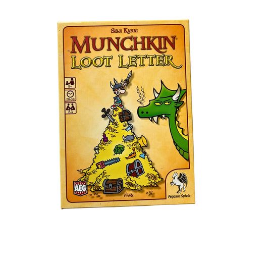 Munchkin Loot Letter Pegasus Spiele Kartenspiel deutsch – SKU A10175 – Kartenspiel gebraucht kaufen bei Brettspielimperium