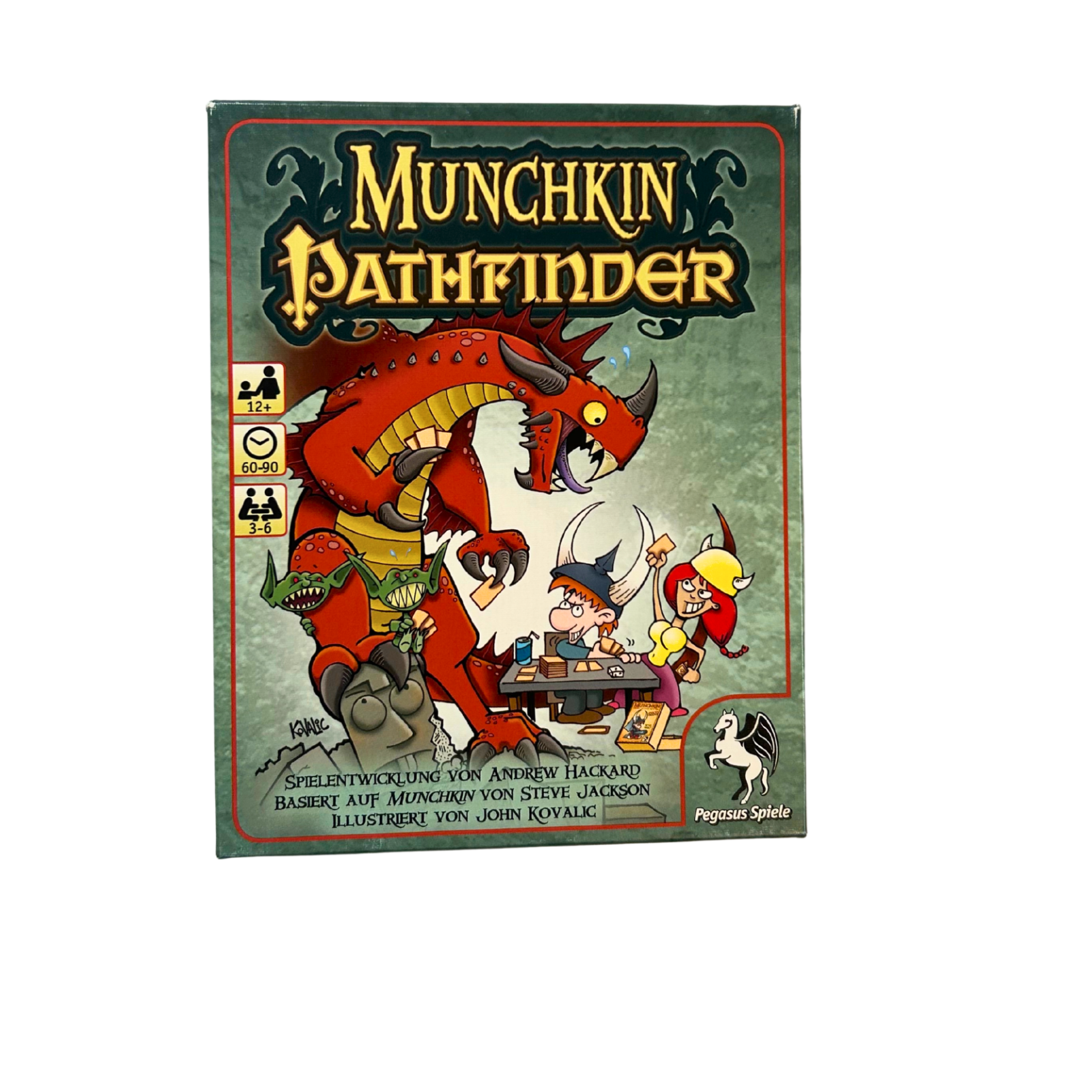 Munchkin Pathfinder Kartenspiel Strategie Pegasus Spiele  Unbespielt - Ansicht 1