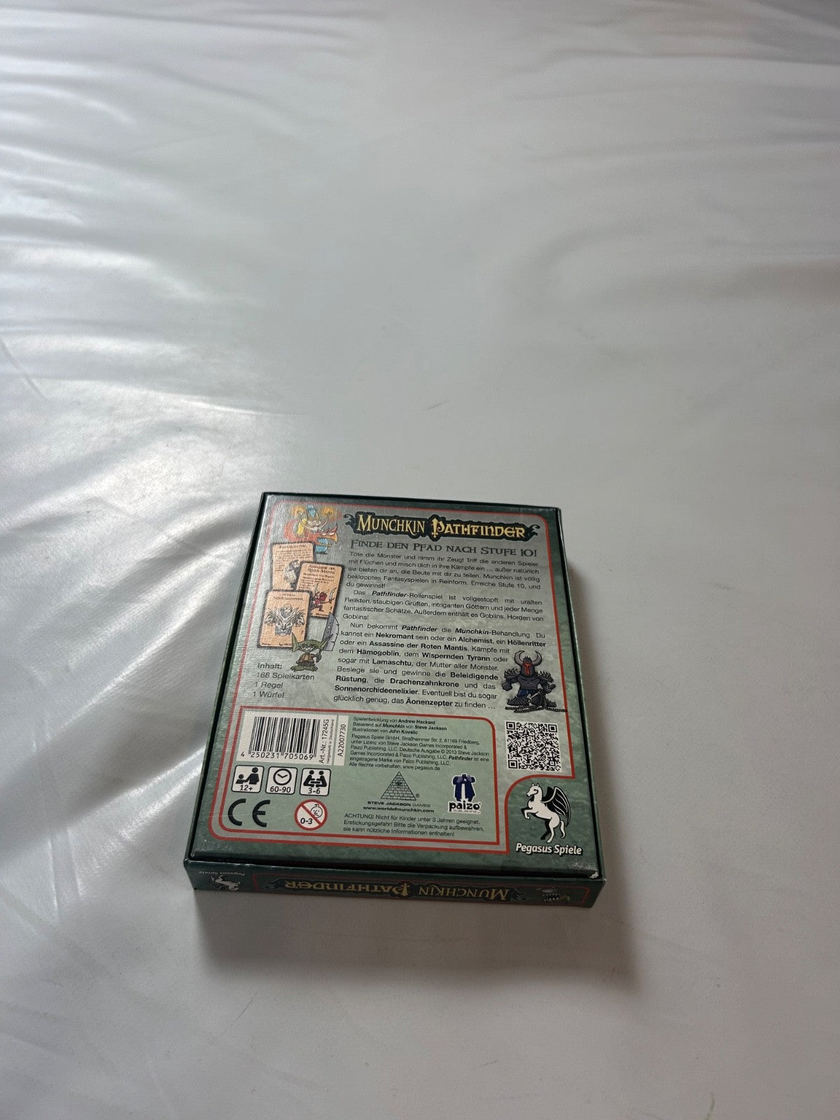 Munchkin Pathfinder Kartenspiel Strategie Pegasus Spiele  Unbespielt - Ansicht 10