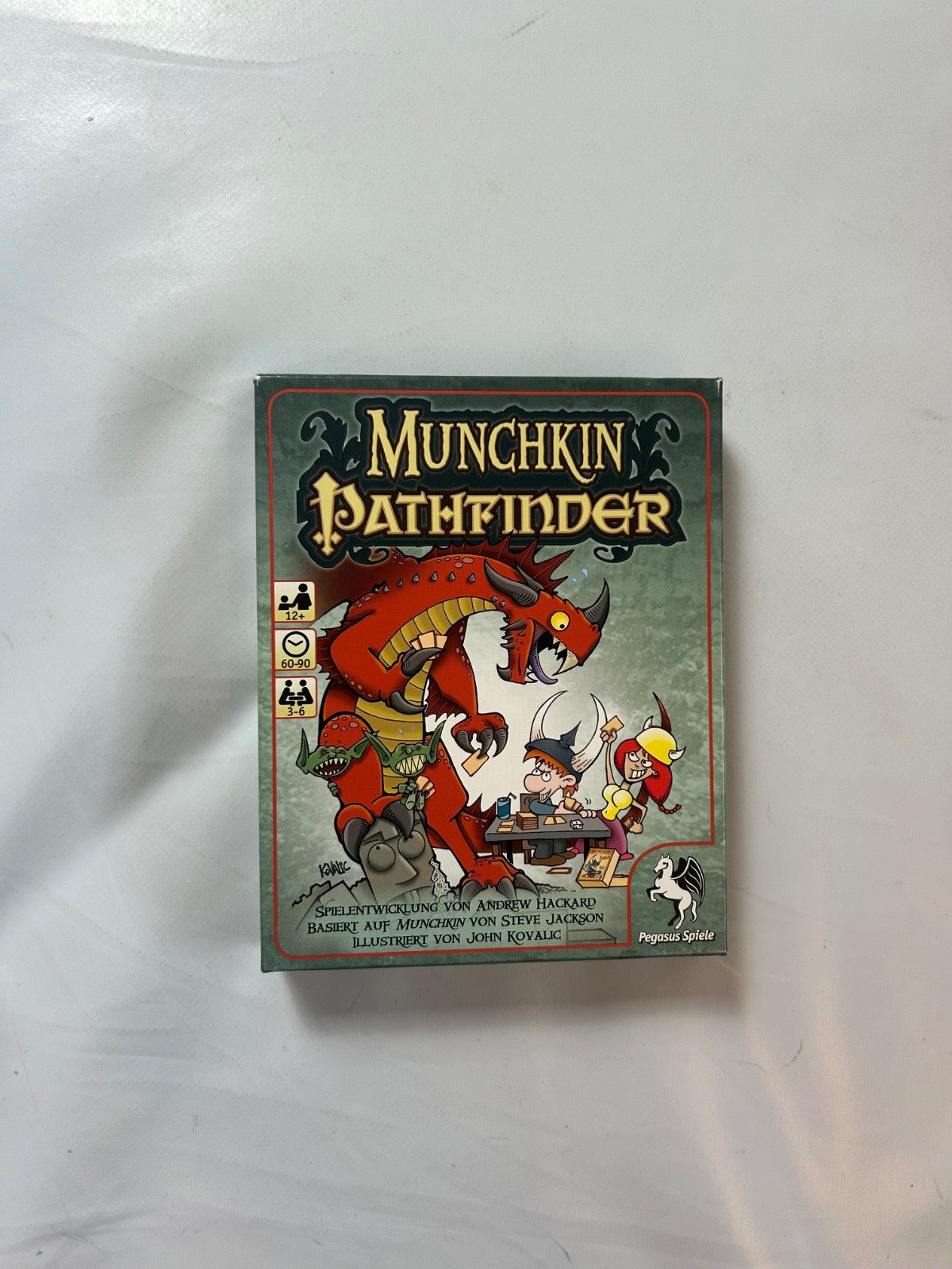Munchkin Pathfinder Kartenspiel Strategie Pegasus Spiele  Unbespielt - Ansicht 2