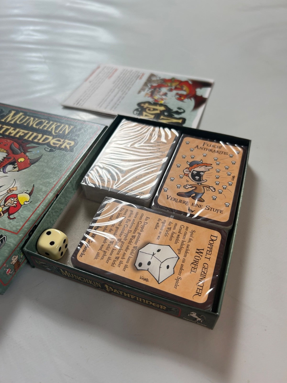 Munchkin Pathfinder Kartenspiel Strategie Pegasus Spiele  Unbespielt - Ansicht 8