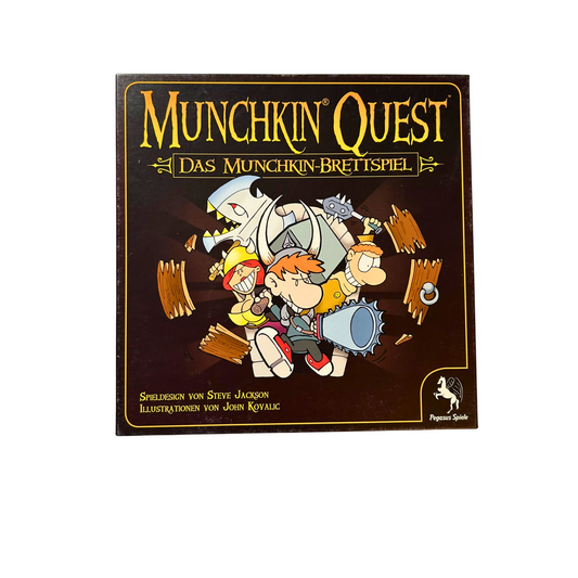 Munchkin Quest  Das Munchkin Brettspie  Pegasus Spiele 2011  Vollständig - Ansicht 1