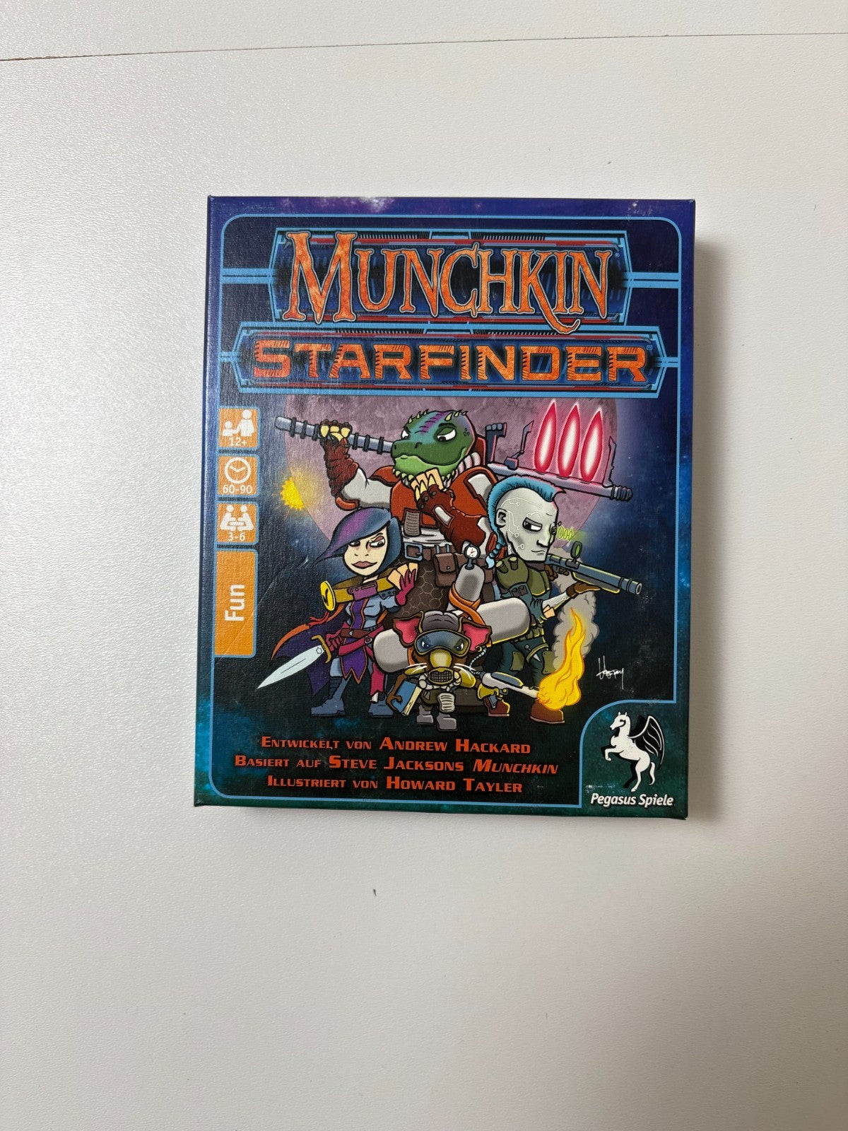 Munchkin Starfinder Deutsch Pegasus Spiele - Vollständig - Ansicht 2
