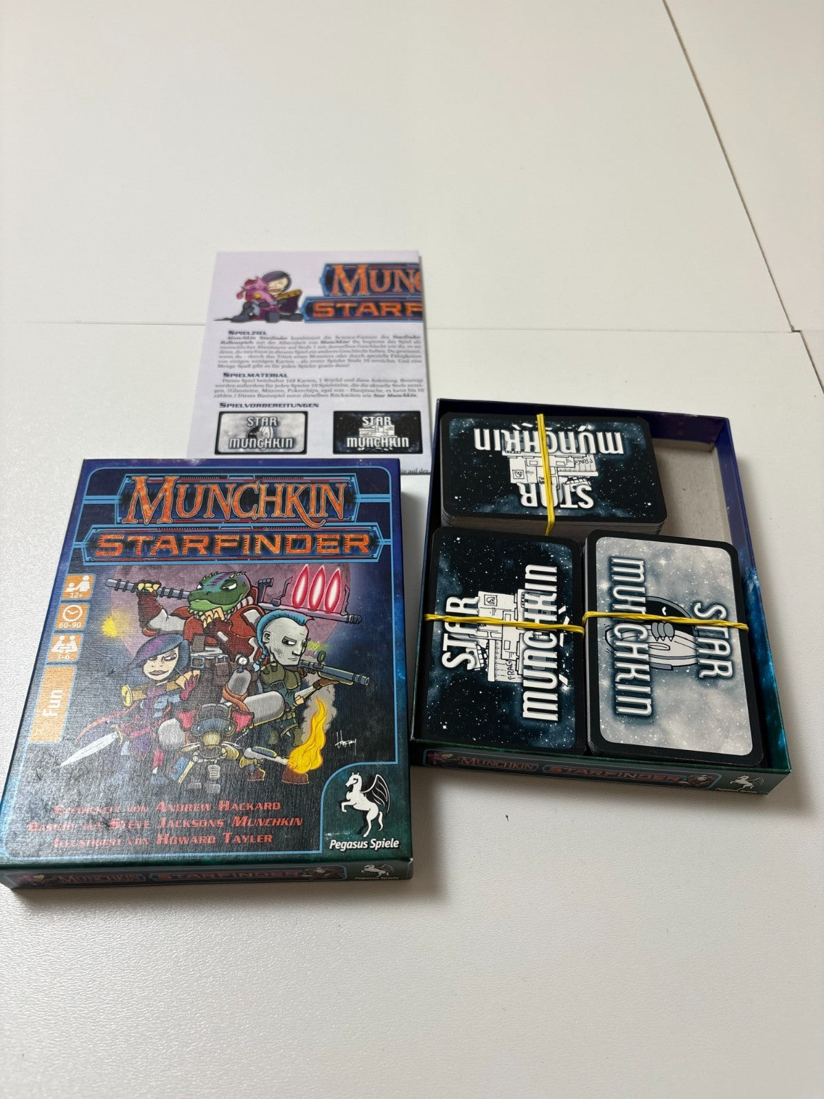 Munchkin Starfinder Deutsch Pegasus Spiele - Vollständig - Ansicht 7