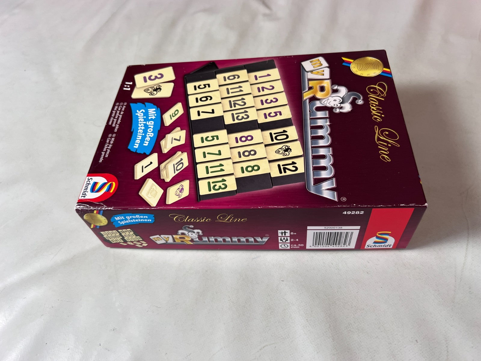 MyRummy Classic Line Schmidt Spiele  Grosse Spielsteine 49282 - Vollständig - Ansicht 7