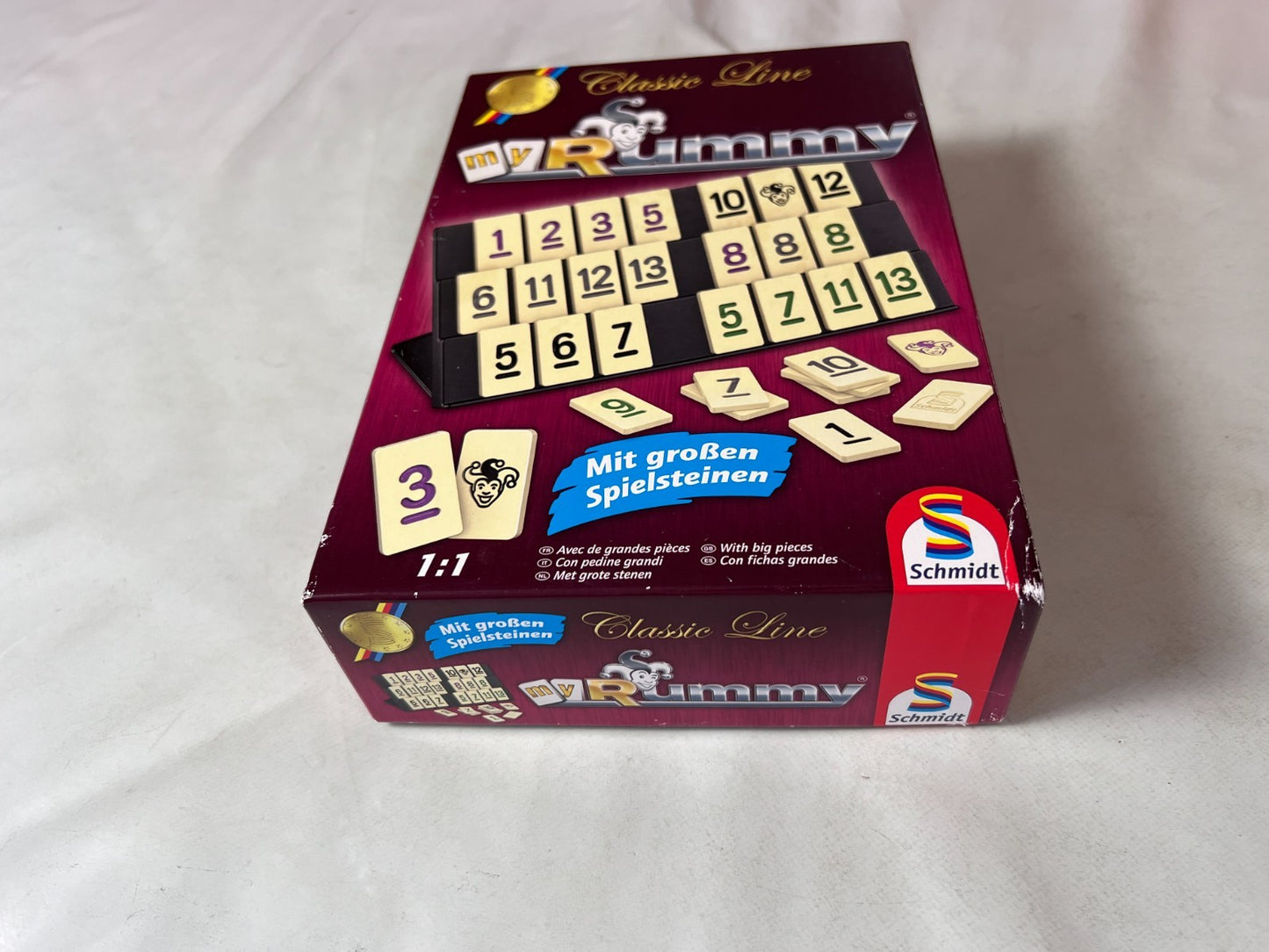 MyRummy Classic Line Schmidt Spiele  Grosse Spielsteine 49282 - Vollständig - Ansicht 8