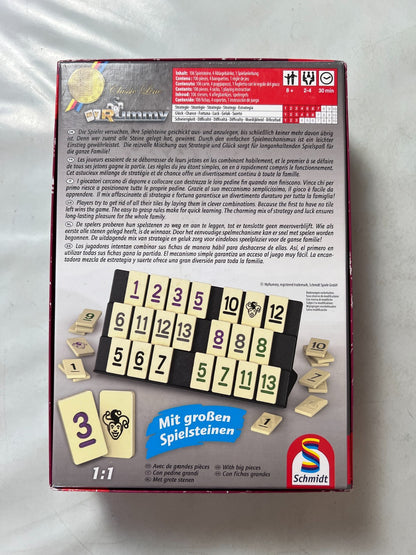 MyRummy Classic Line Schmidt Spiele  Grosse Spielsteine 49282 - Vollständig - Ansicht 9