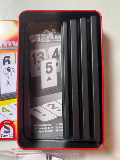MyRummy von Schmidt Spiele, Reisespiel Blechbox - Vollständig - Ansicht 3