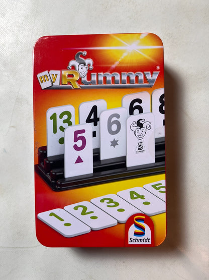 MyRummy von Schmidt Spiele, Reisespiel Blechbox - Vollständig - Ansicht 4