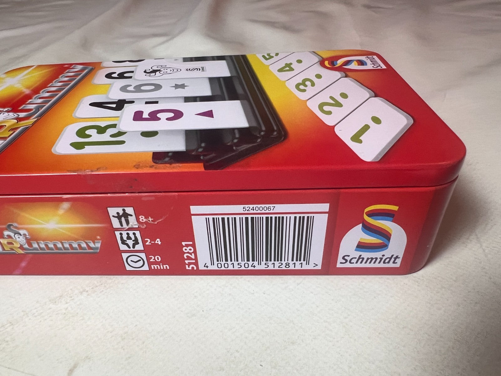 MyRummy von Schmidt Spiele, Reisespiel Blechbox - Vollständig - Ansicht 6