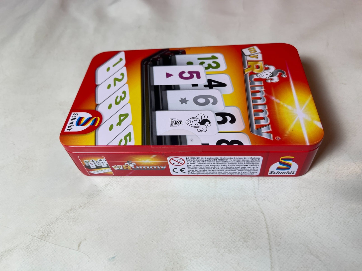 MyRummy von Schmidt Spiele, Reisespiel Blechbox - Vollständig - Ansicht 8