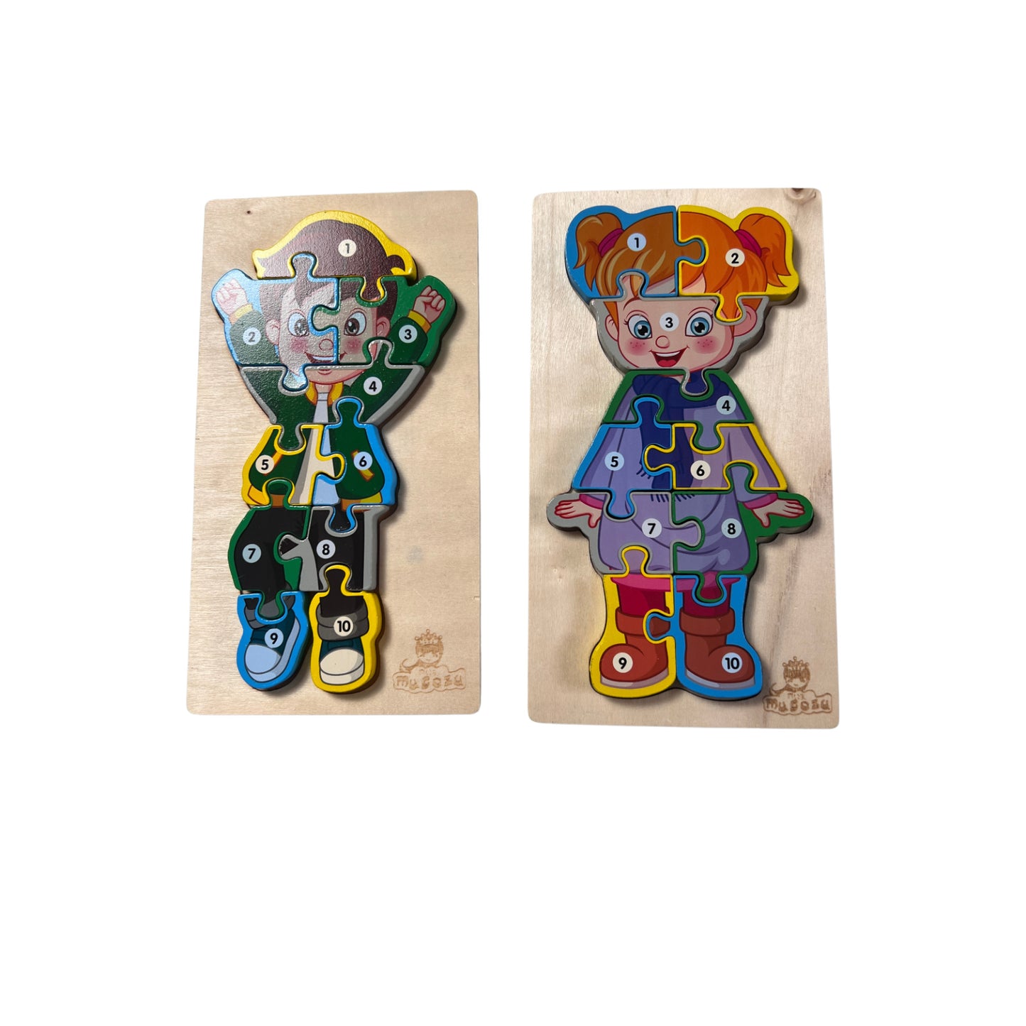Mysozu Holz Puzzle 2x – SKU A13545 – Puzzle gebraucht kaufen bei Brettspielimperium