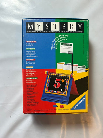 Mystery Rätselspiel Ravensburger komplett 1995  vollständig - Ansicht 9