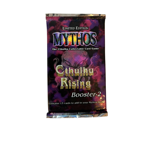 MYTHOS CCG/TCG - CTHULHU RISING BOOSTER PACK – SKU A10118 – Kartenspiel gebraucht kaufen bei Brettspielimperium