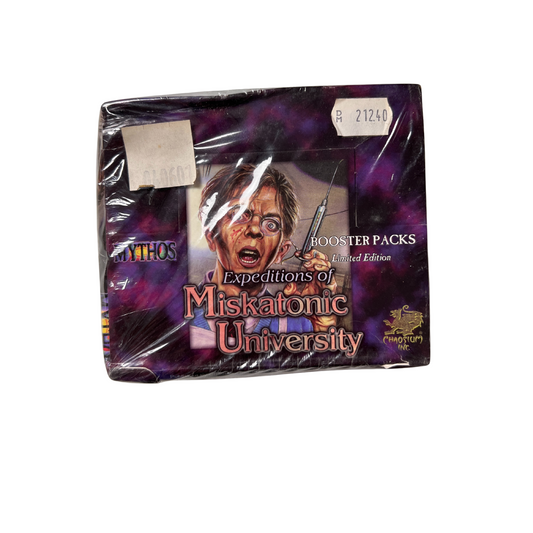 MYTHOS CCG/TCG  Miskatonic University Booster Packs Limited  NEU in Folie - Ansicht 1