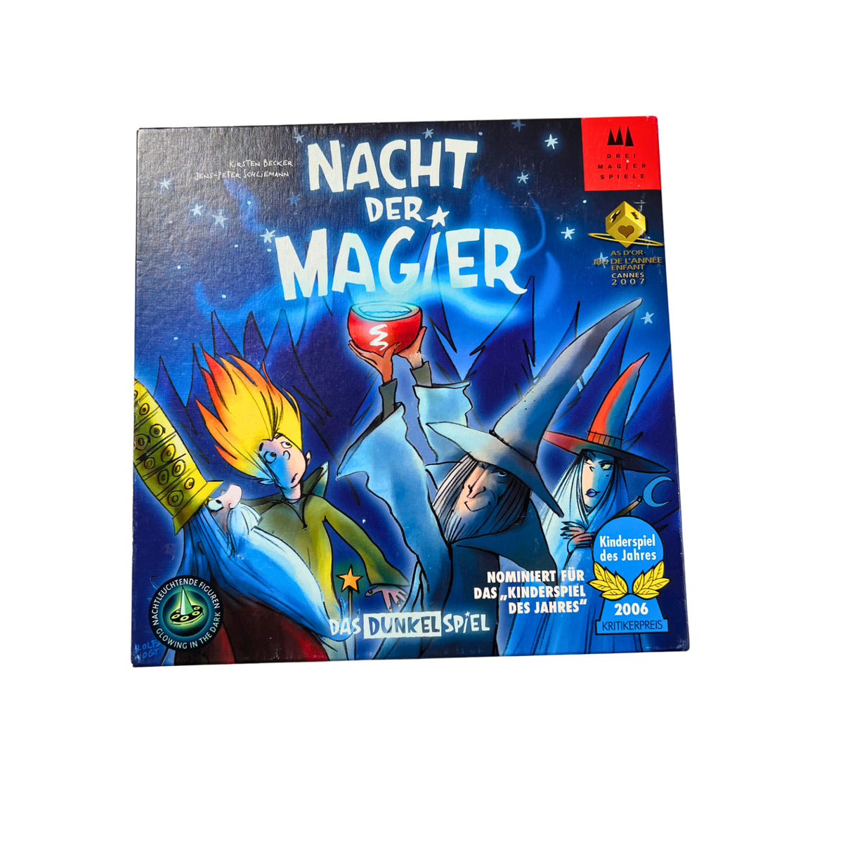 Nacht der Magier Das Dunkelspiel Drei Magier Spiele – SKU A13900 – Gesellschaftsspiel gebraucht kaufen bei Brettspielimperium