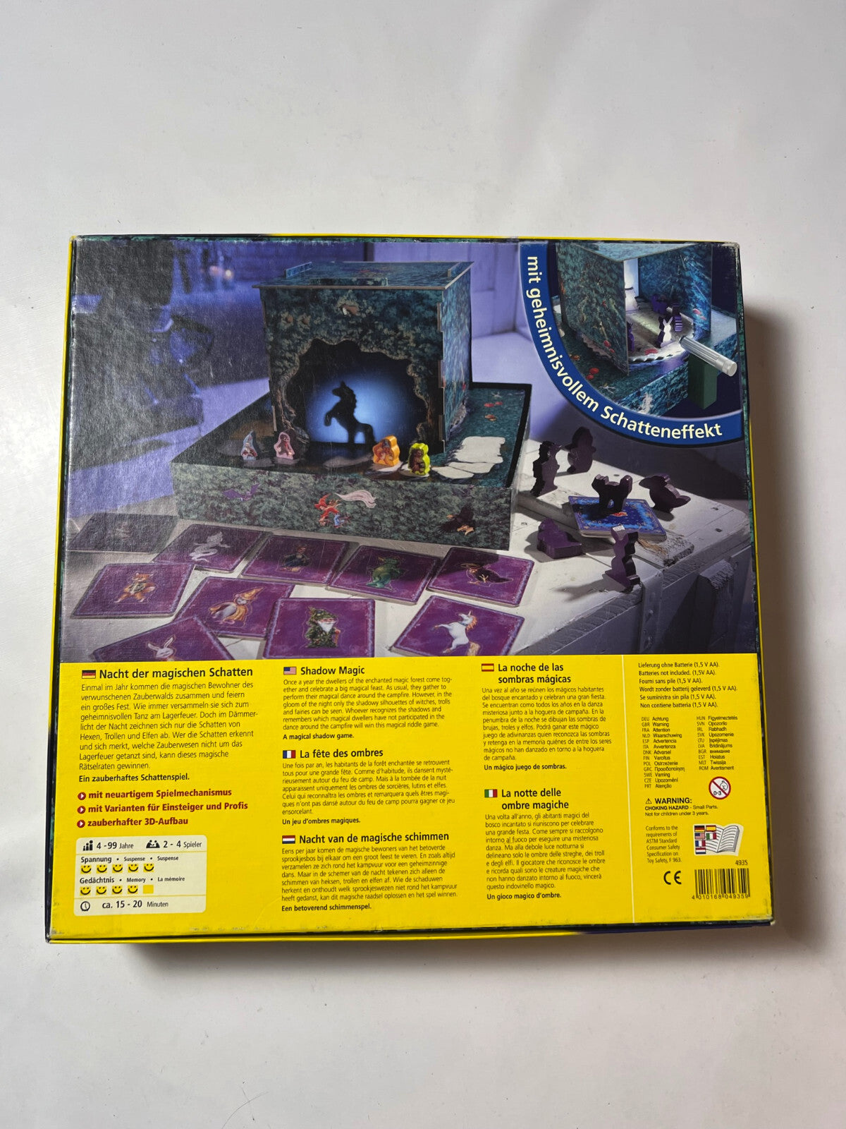 Nacht der magischen Schatten Brettspiel Spiel Haba 4935 - Vollständig - Ansicht 2