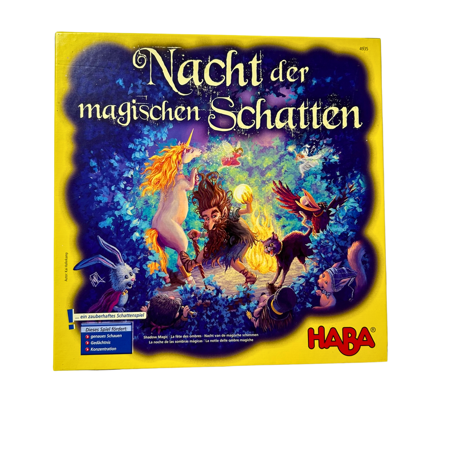 Nacht der magischen Schatten Haba Spiel Gesellschaftsspiel 4935 - Vollständig - Ansicht 1