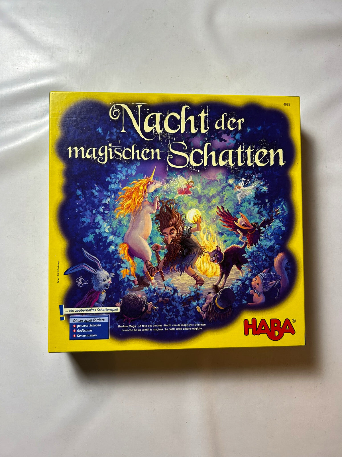 Nacht der magischen Schatten Haba Spiel Gesellschaftsspiel 4935 - Vollständig - Ansicht 2