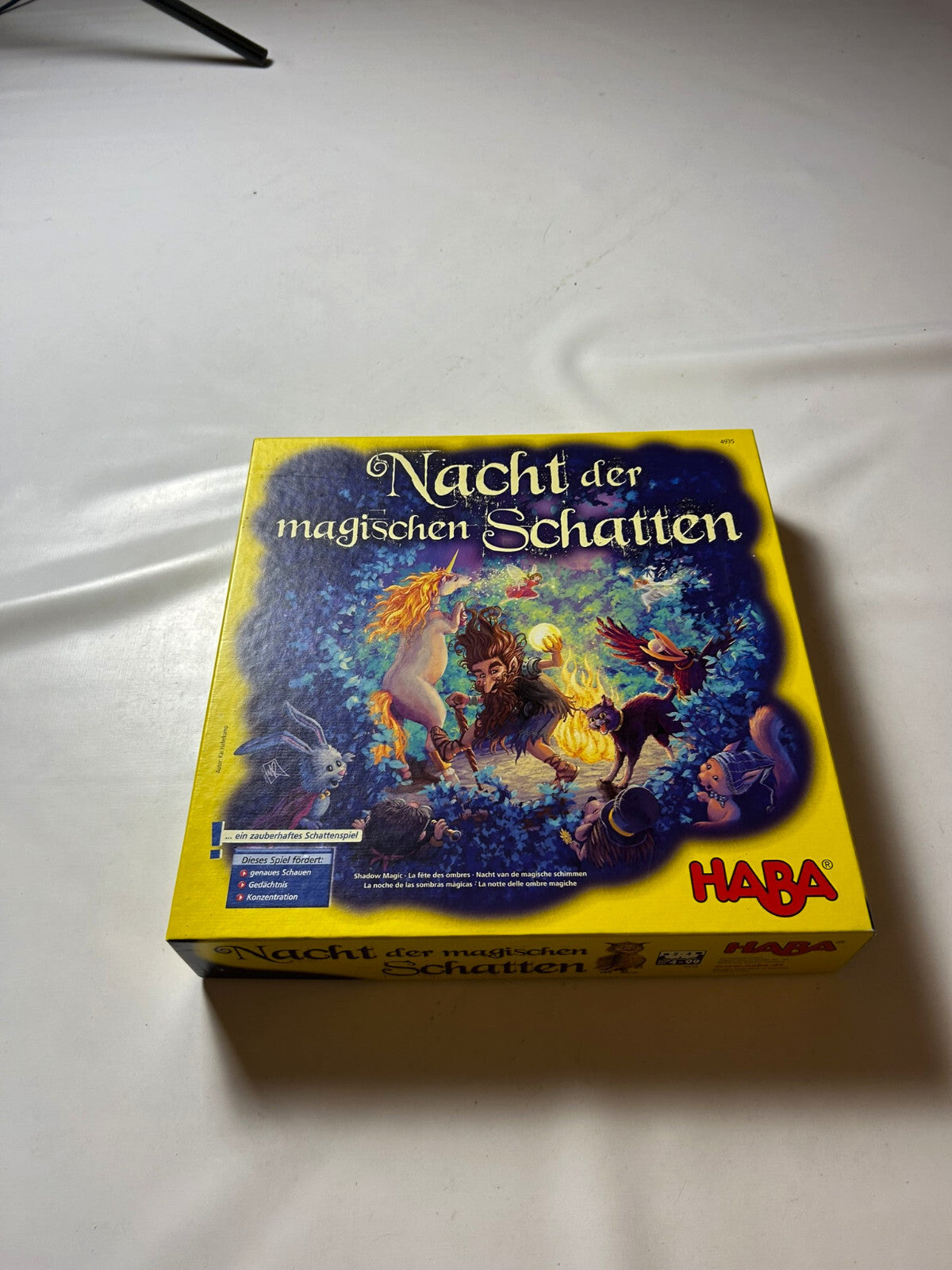 Nacht der magischen Schatten Haba Spiel Gesellschaftsspiel 4935 - Vollständig - Ansicht 3