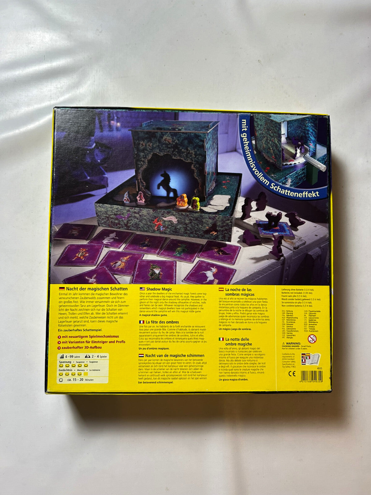 Nacht der magischen Schatten Haba Spiel Gesellschaftsspiel 4935 - Vollständig - Ansicht 6