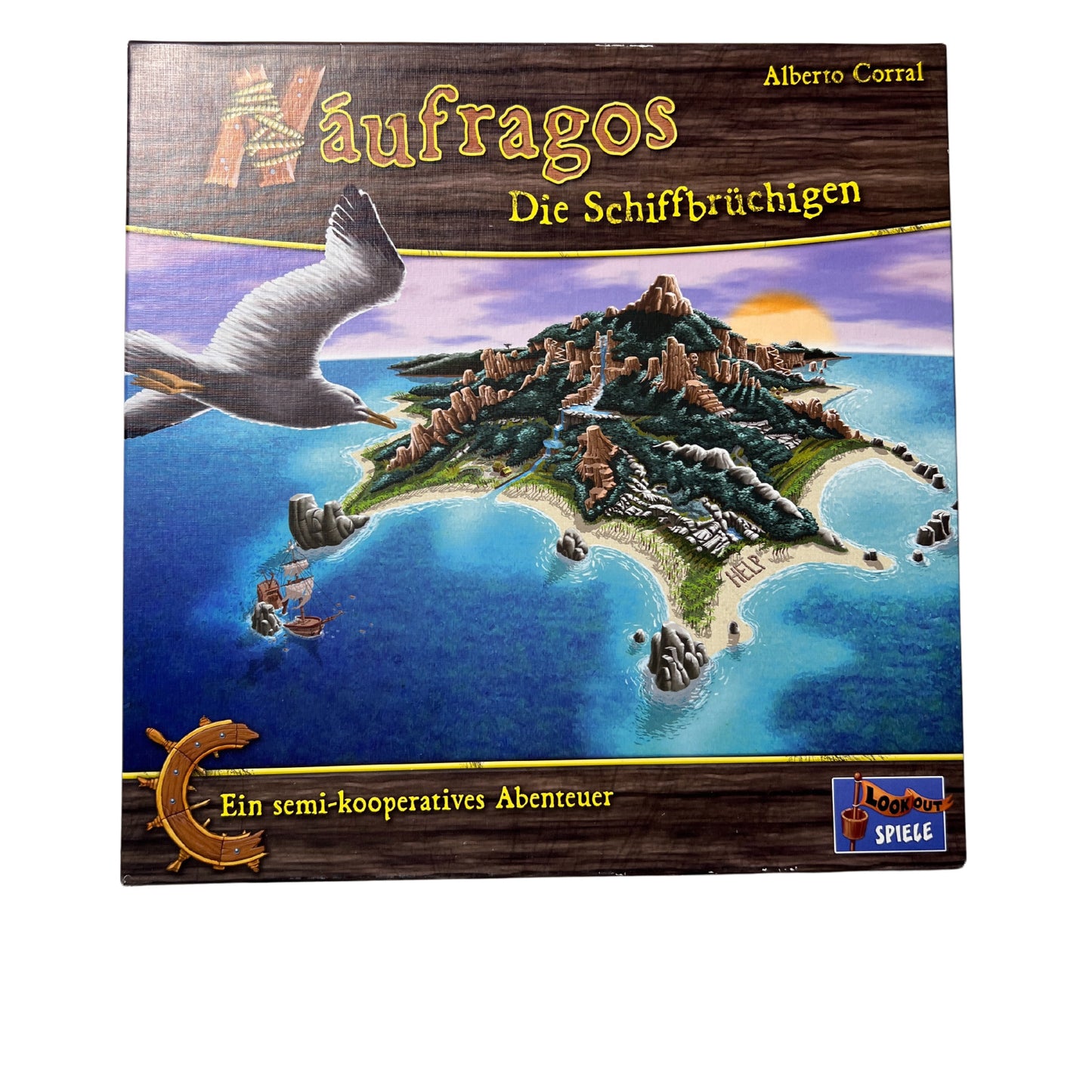 Naufragos die Schiffbrüchigen - Look out Spiele – SKU A6239 – Gesellschaftsspiel gebraucht kaufen bei Brettspielimperium