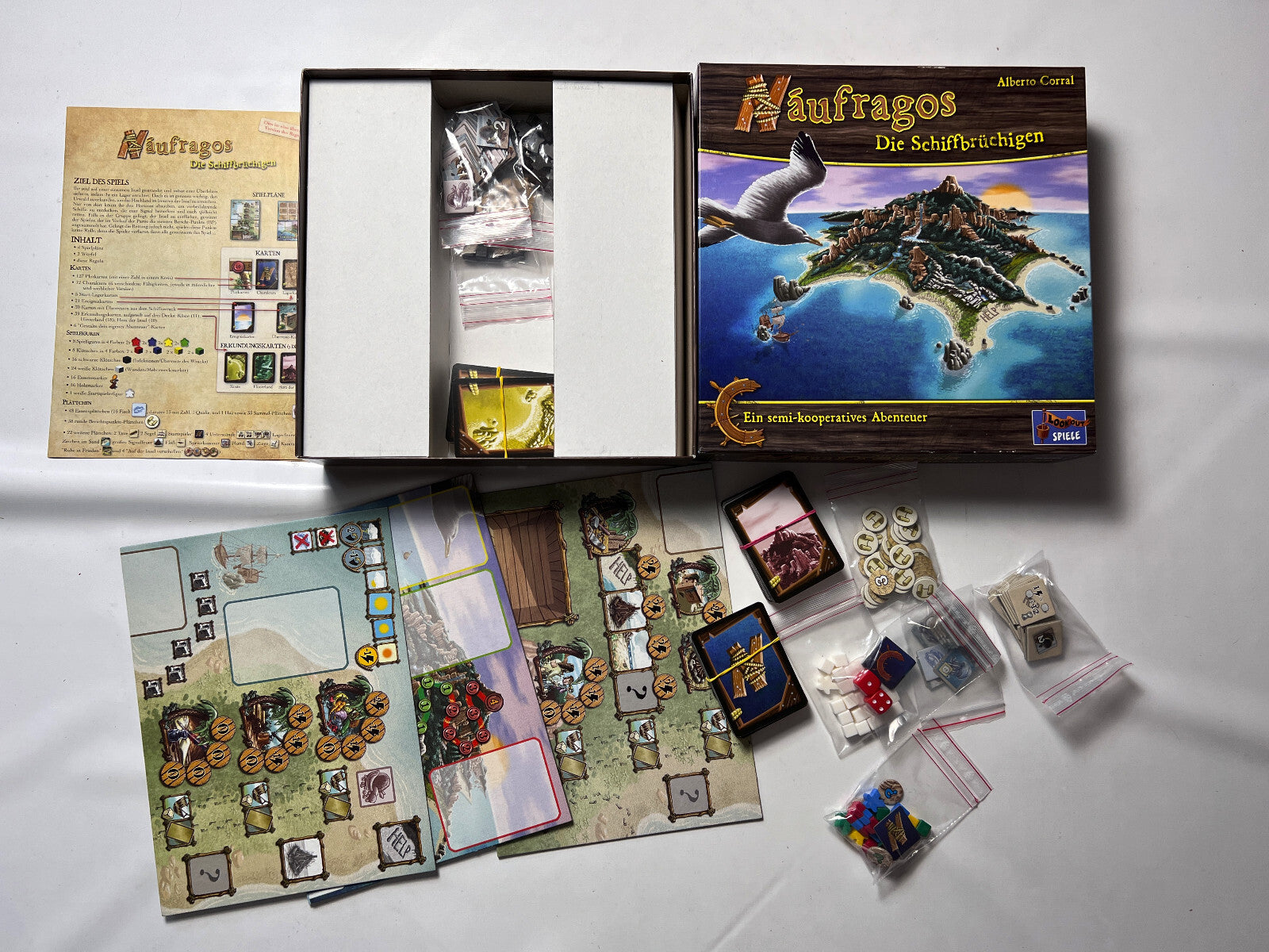 Naufragos die Schiffbrüchigen - Look out Spiele  - Vollständig - Ansicht 3