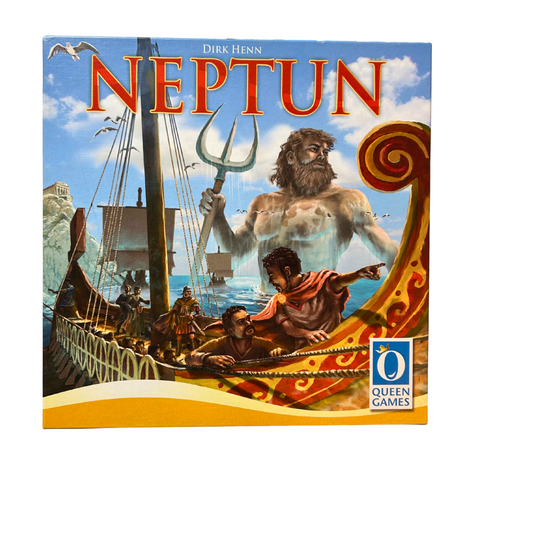 NEPTUN Brettspiel Deutsche Ausgabe Spiel QUEEN GAMES - Vollständig - Ansicht 1